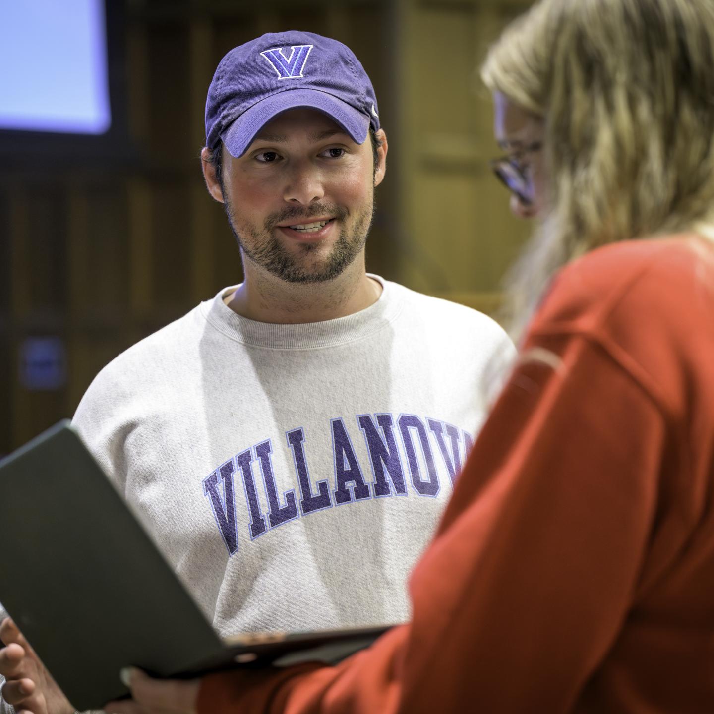 Students get feedback from Advanced Studies Program Faculty on their College Application Letters.