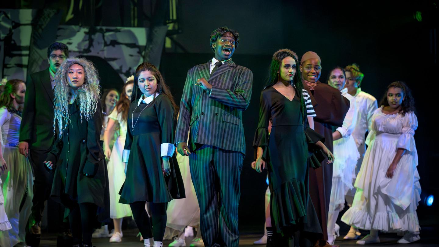 Theater Production of "The Addams Family"